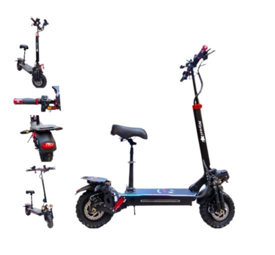 صورة سكوتر الوحش محركين أمامي وخلفي